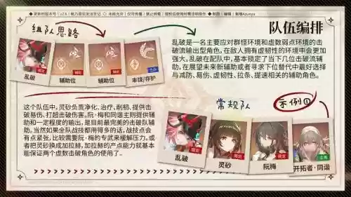 崤阵容搭配，乱破阵容搭配插图