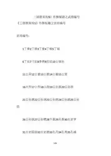 三国群英传5新手攻略，三国群英传5小技巧插图