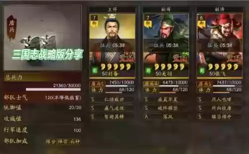 桃园阵容搭配技能，桃园队带什么技能插图1