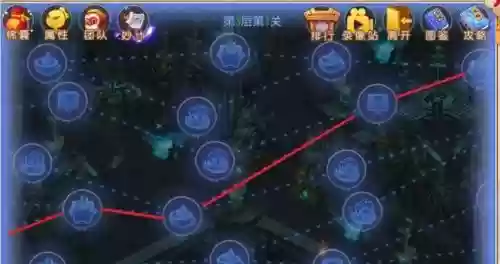 梦幻西游手游hs蜃境，梦幻西游手游蜃境路线插图