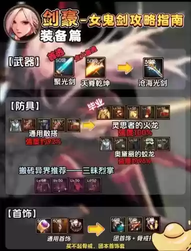 dnf剑豪最佳装备搭配，dnf剑豪出装插图1