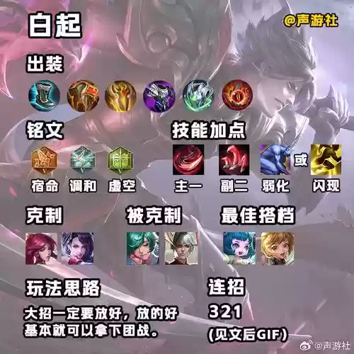 克制白起的阵容搭配，克制白起的战士插图