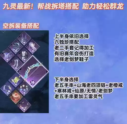 拆塔小魔兽阵容搭配，拆塔的装备插图1